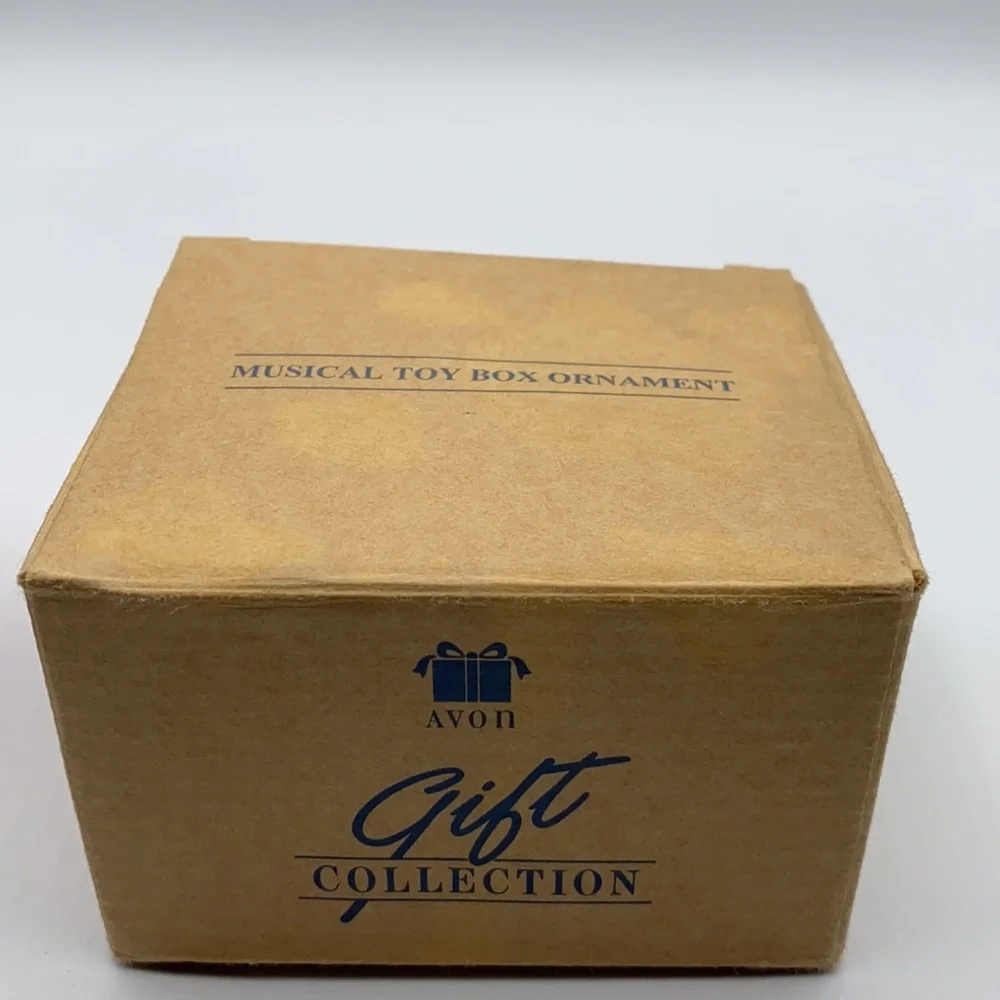 Avon Gift Collection Musical Toy Box Ornament